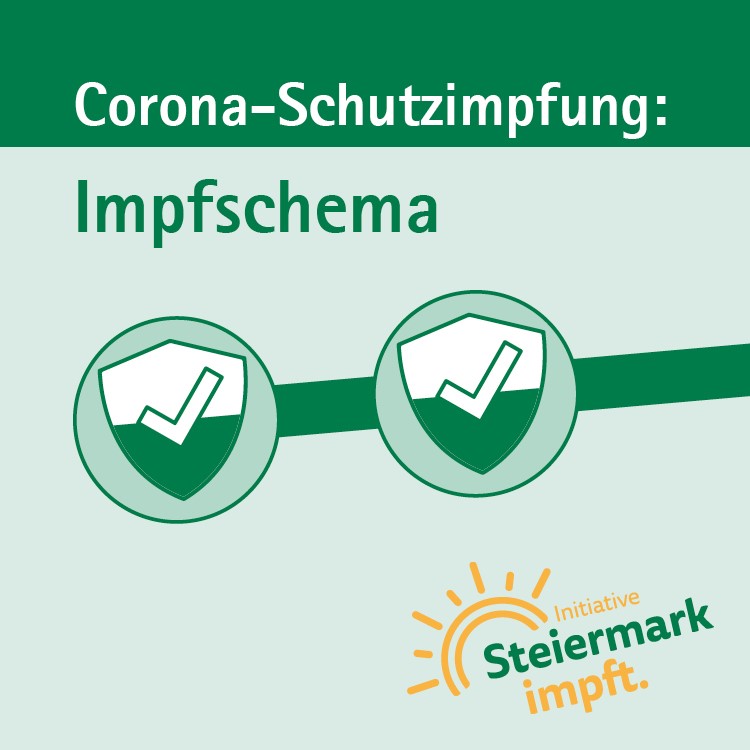 Impfschema © Land Steiermark
